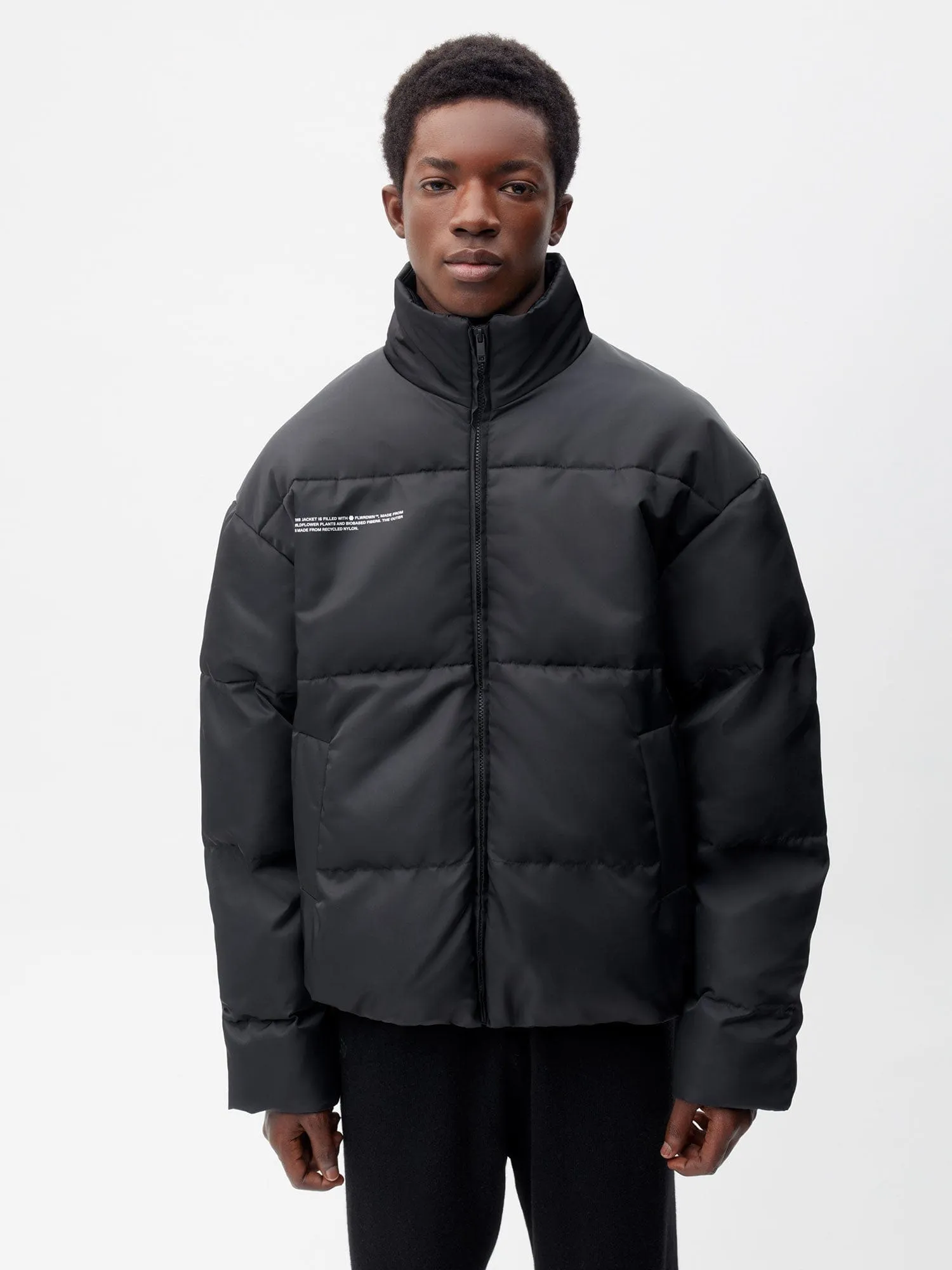 Archive Mens FLWRDWN™ Bomber Jacket—black