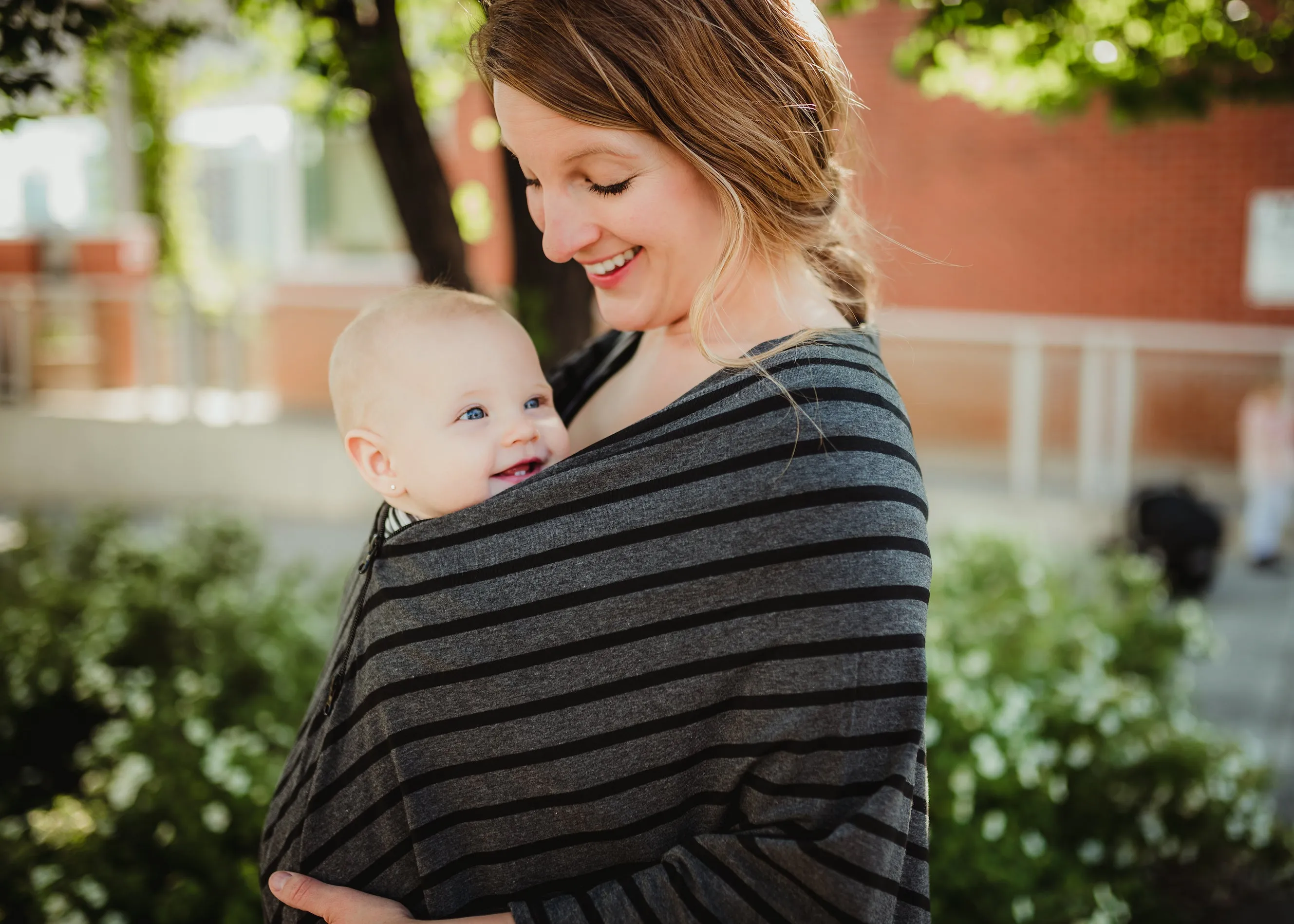 Baby Cover - Black Stripe