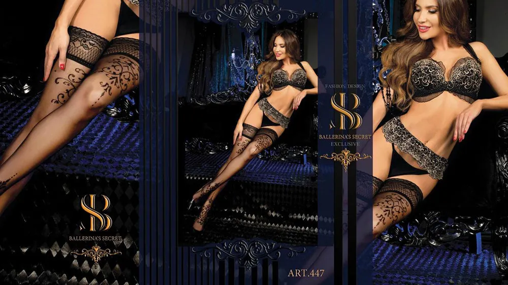 Ballerina 447 Hold Ups Stockings