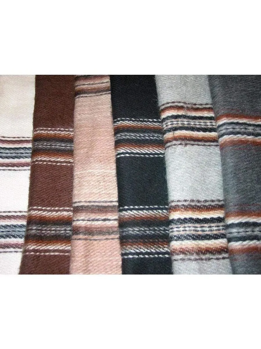 Bolivian "Illimani" Poncho with Hood