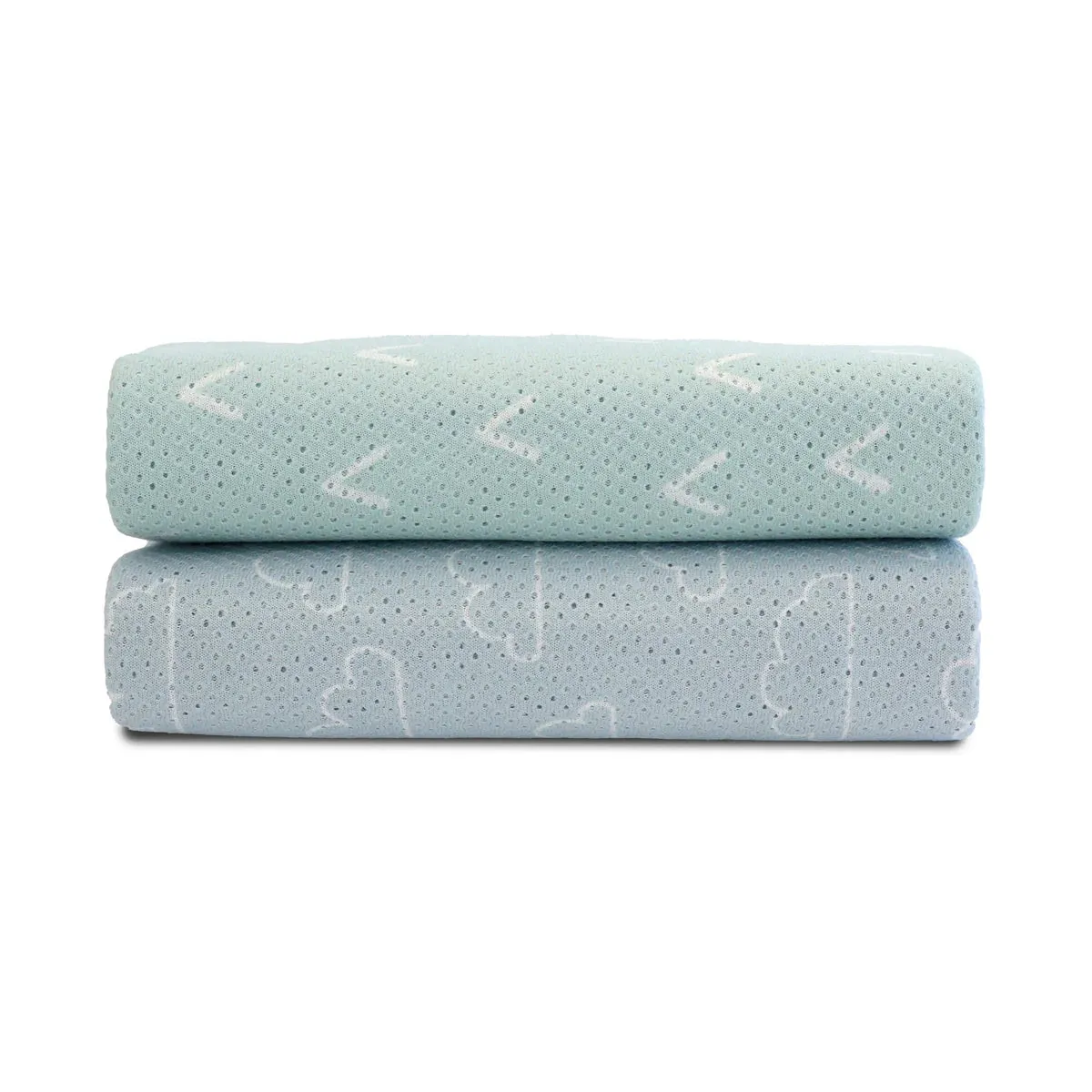 Bubba Blue Nordic 2pk AIR  Mesh Nursing Scarf