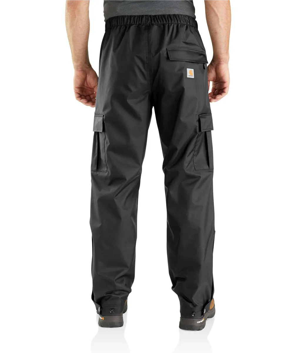 Carhartt Storm Defender Waterproof Rain Pants - Black