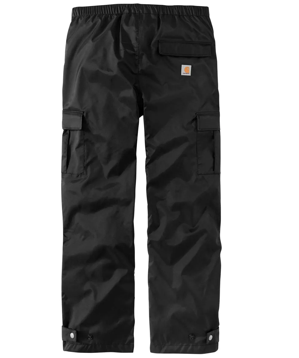 Carhartt Storm Defender Waterproof Rain Pants - Black