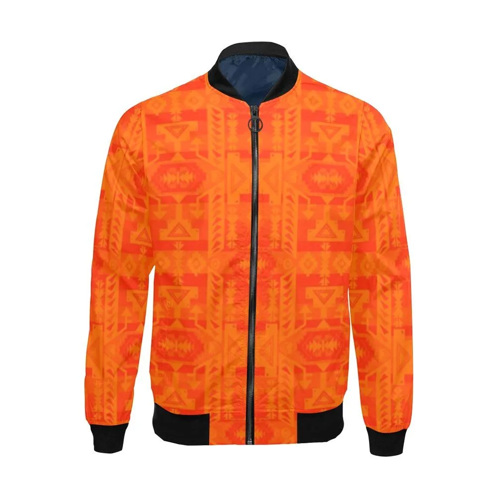 Chiefs Mountain Orange A feather for each Bomber Jacket for Men