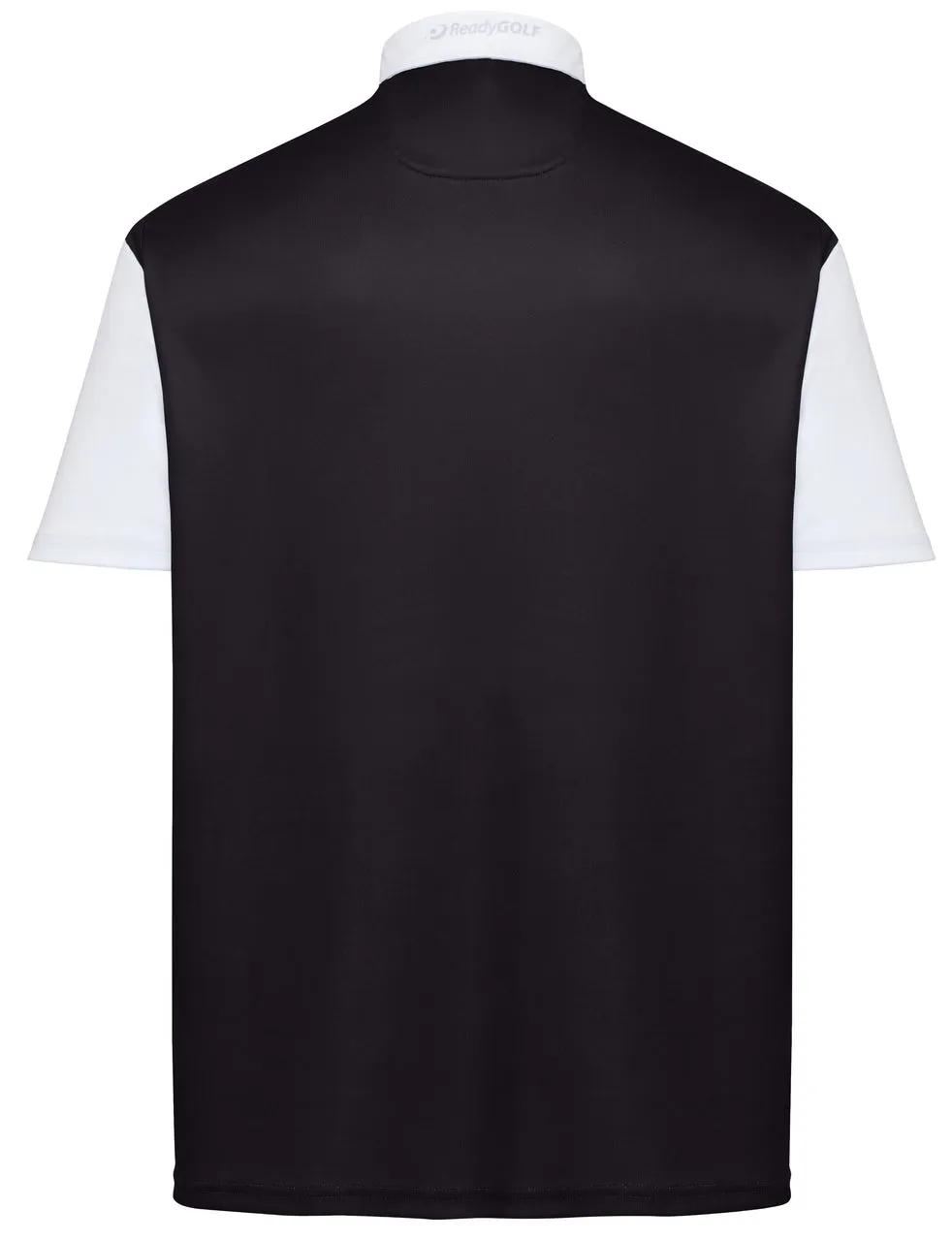 Classic Argyle Mens Golf Polo Shirt - Pink & Black by ReadyGOLF