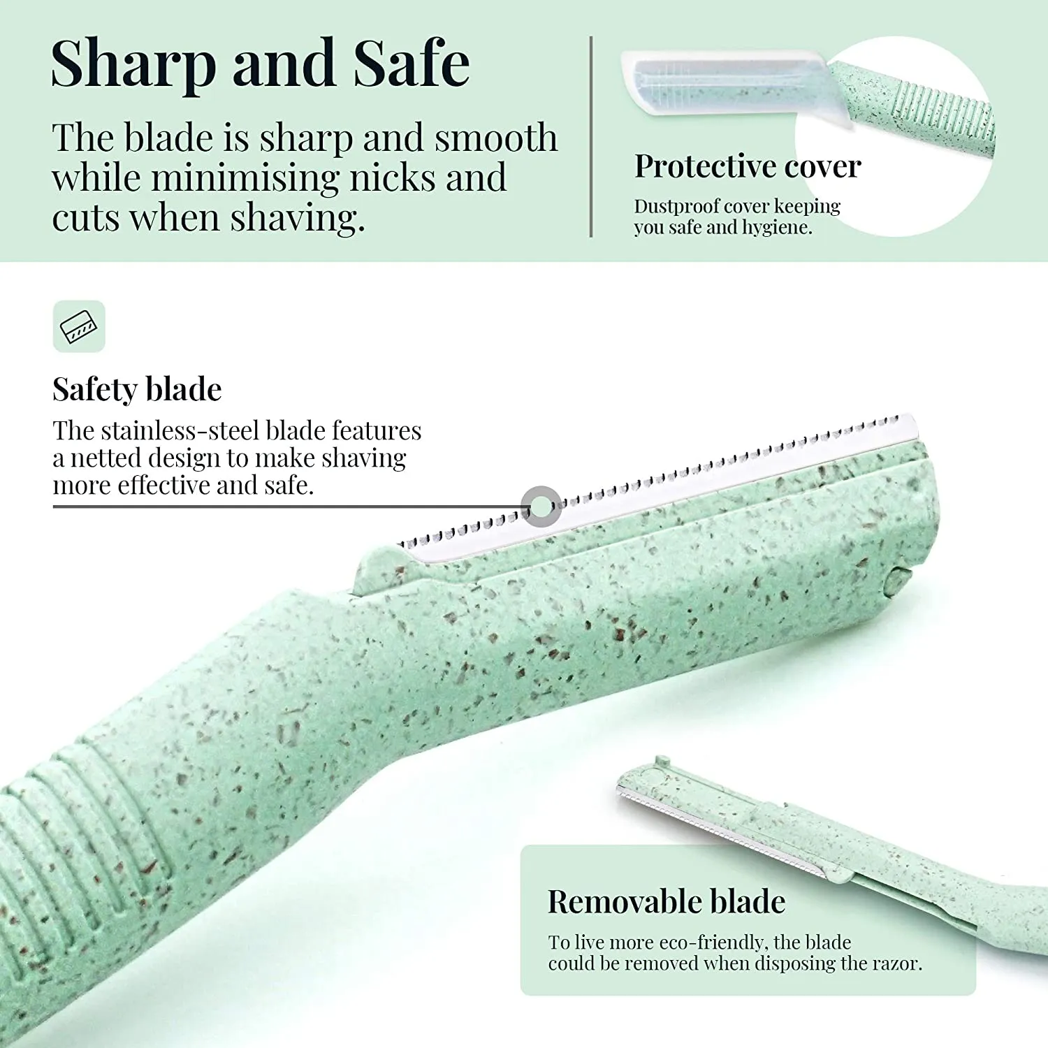 Dermaplaning Sustainable Exfoliation Tool