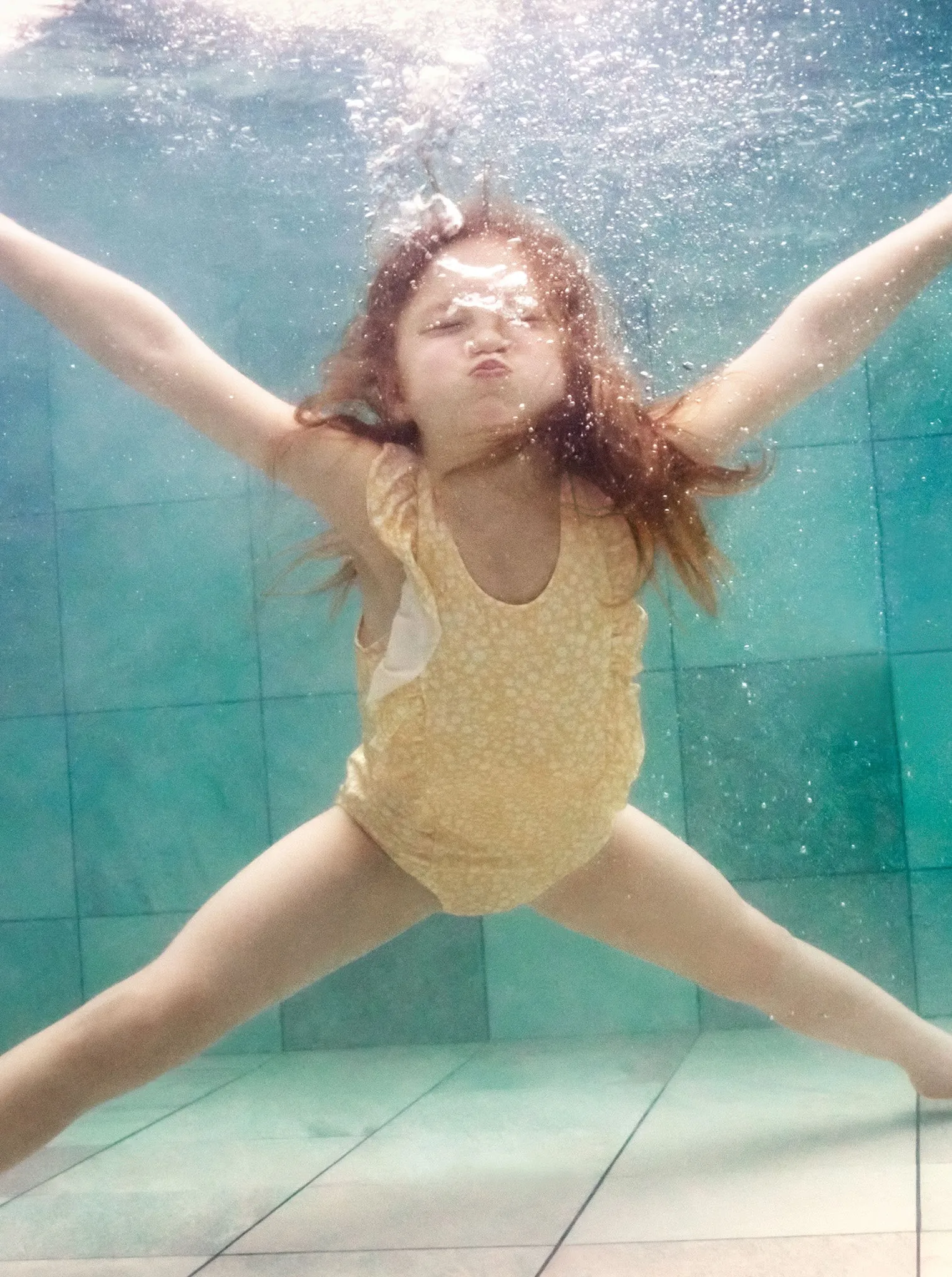 Floral Kids Swimsuit