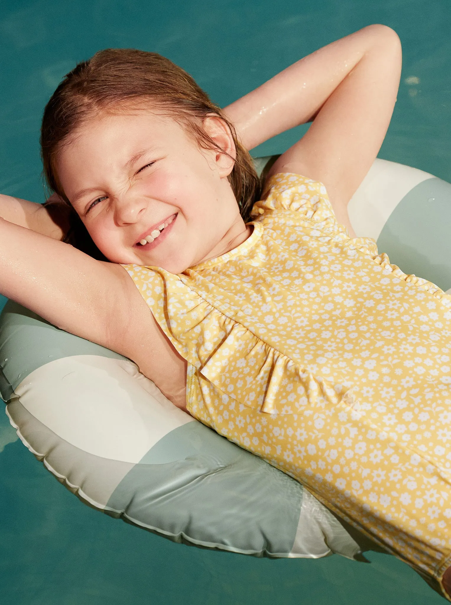 Floral Kids Swimsuit
