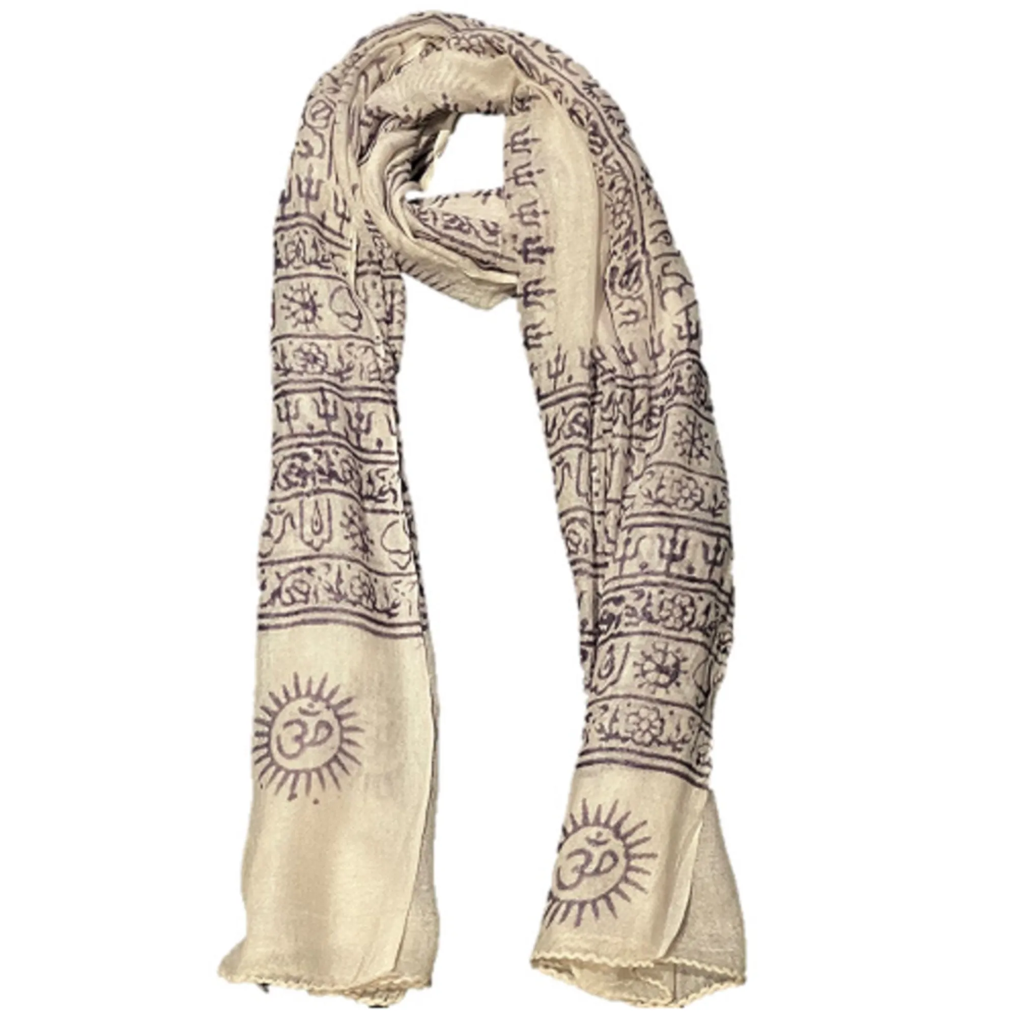 Great gift - OM Ganesha Mantra Meditation Prayer Shawl by OMSutra