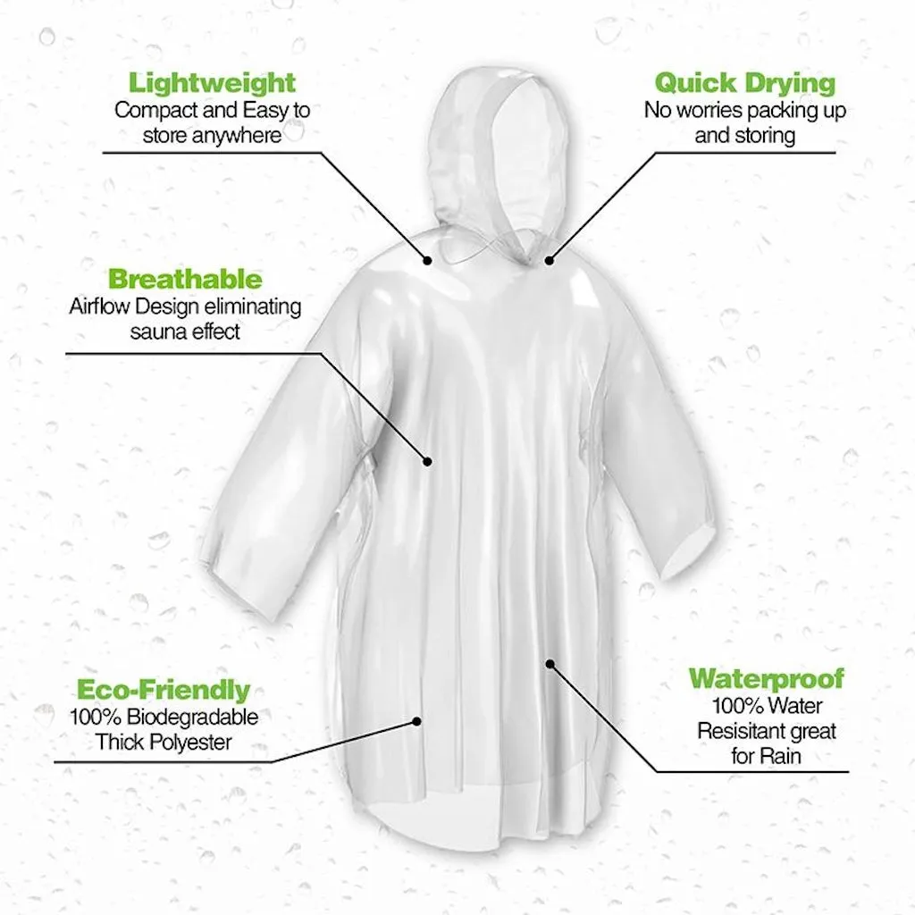 HOME MASTER Emergency Poncho 2Pcs 207824