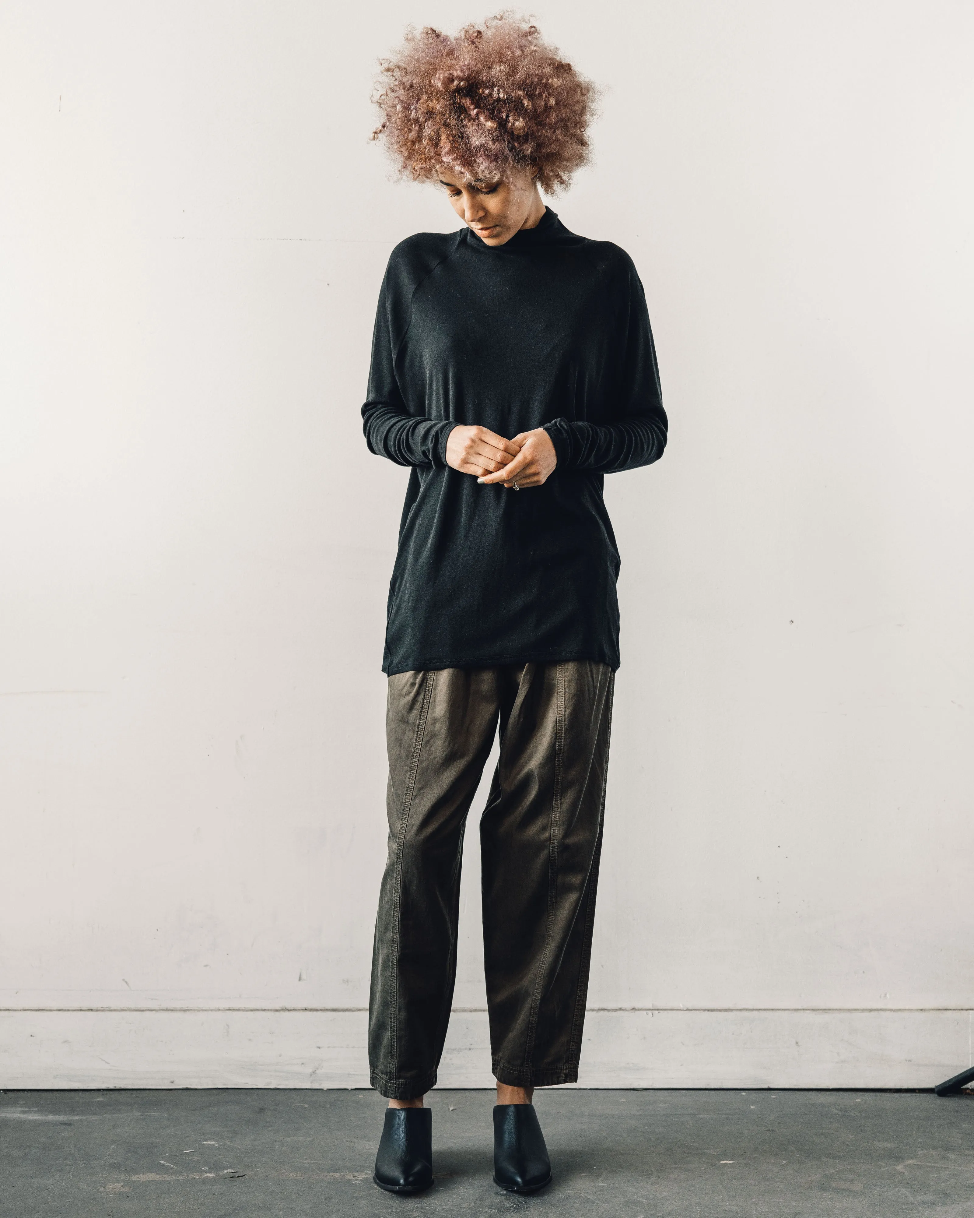 Jan-Jan Van Essche Tee #65, Black Mele Yak