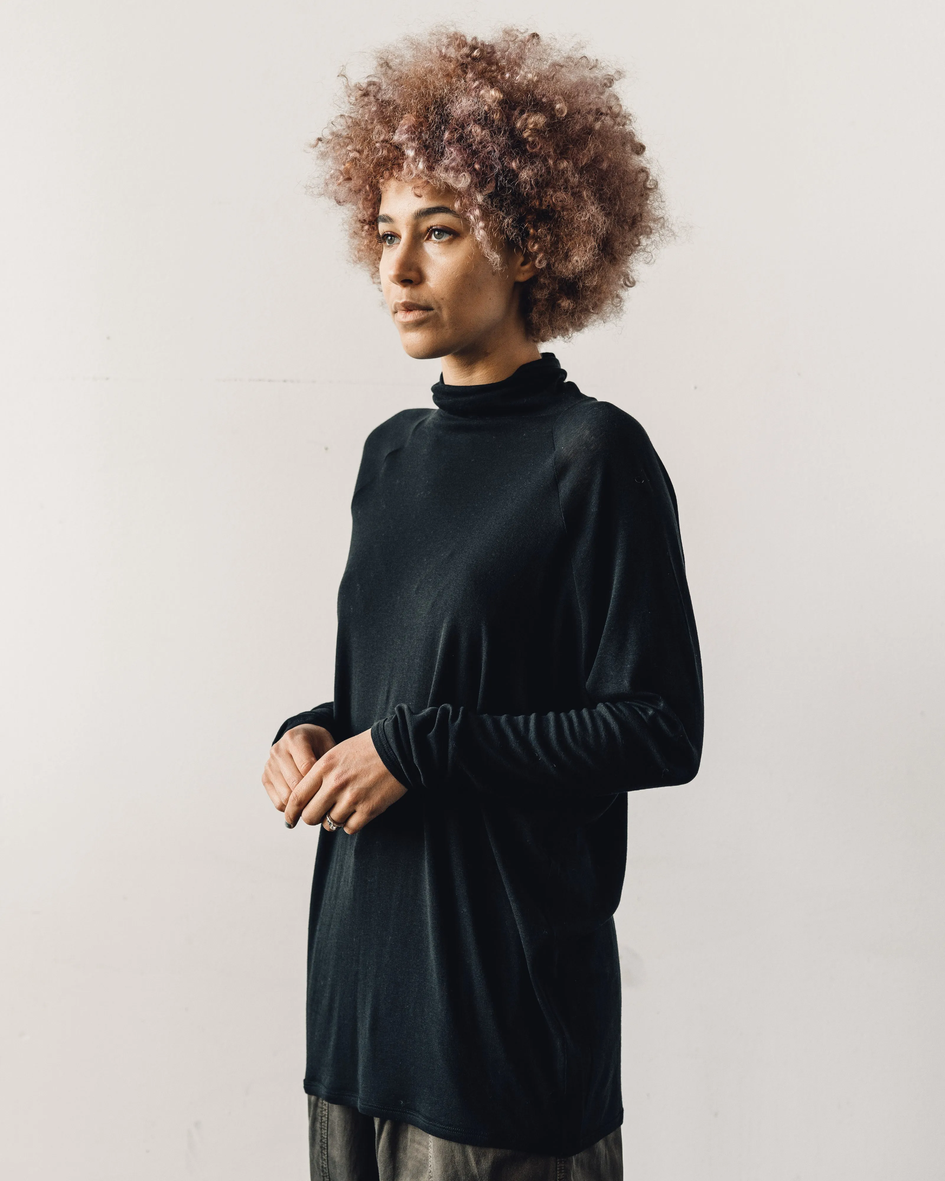 Jan-Jan Van Essche Tee #65, Black Mele Yak