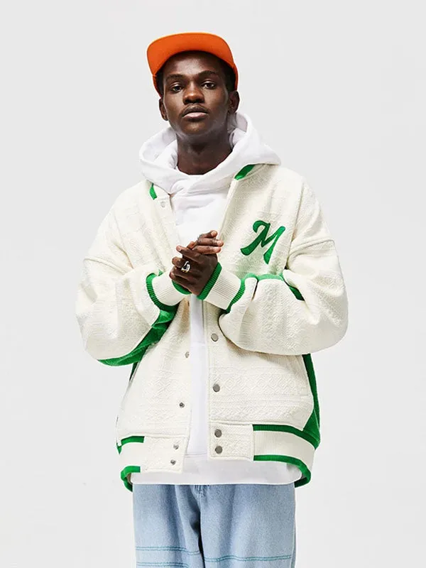 M Jacquard Bomber Jacket