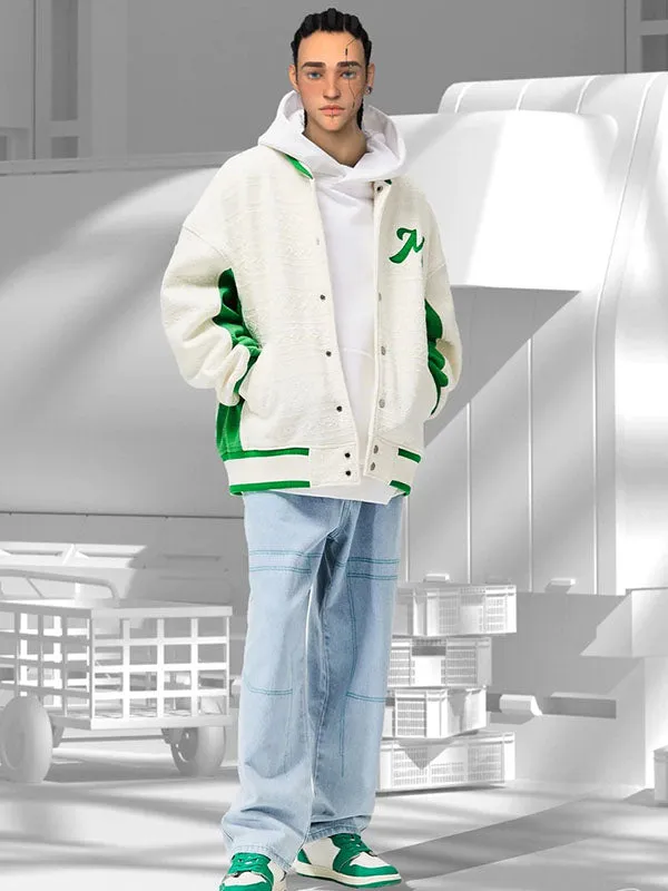 M Jacquard Bomber Jacket