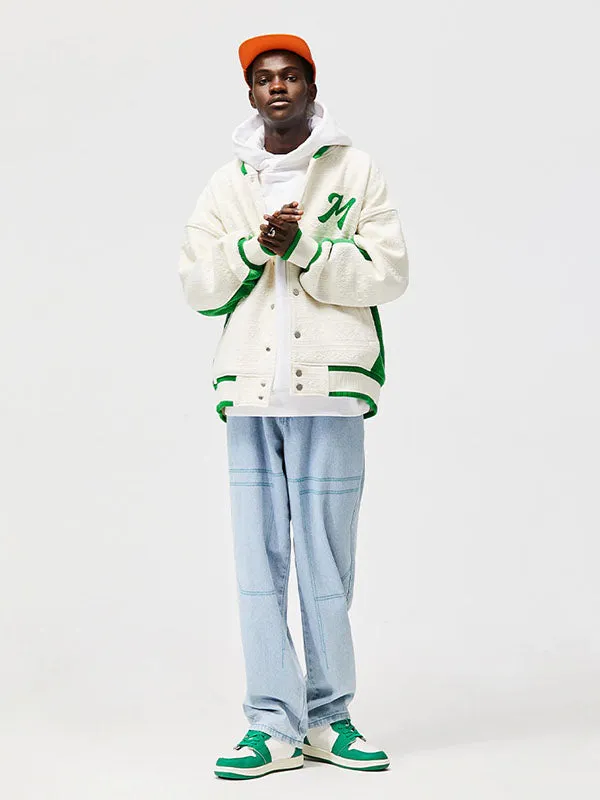 M Jacquard Bomber Jacket