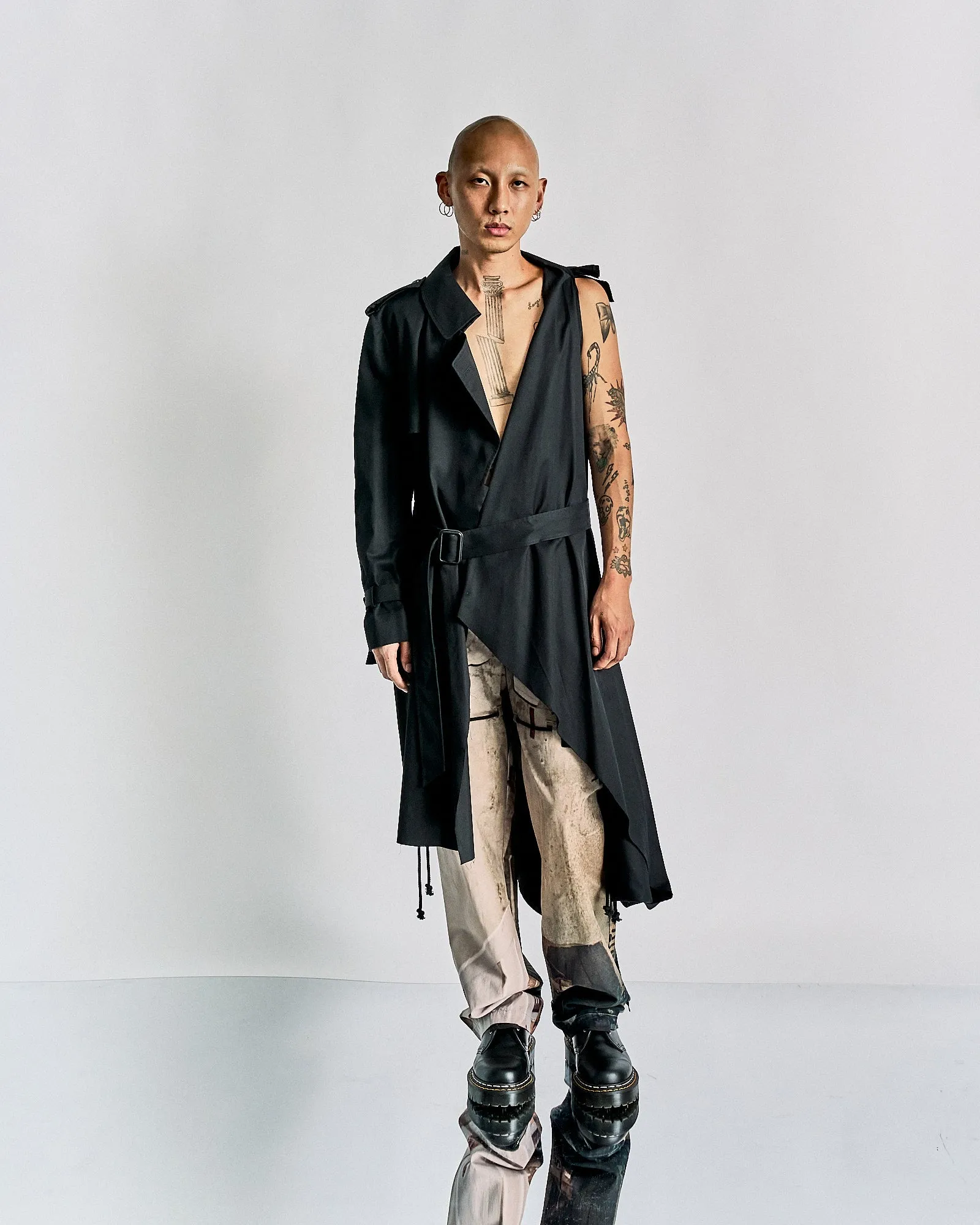 Maison Margiela SS 2006 Artisanal deconstructed trench coat