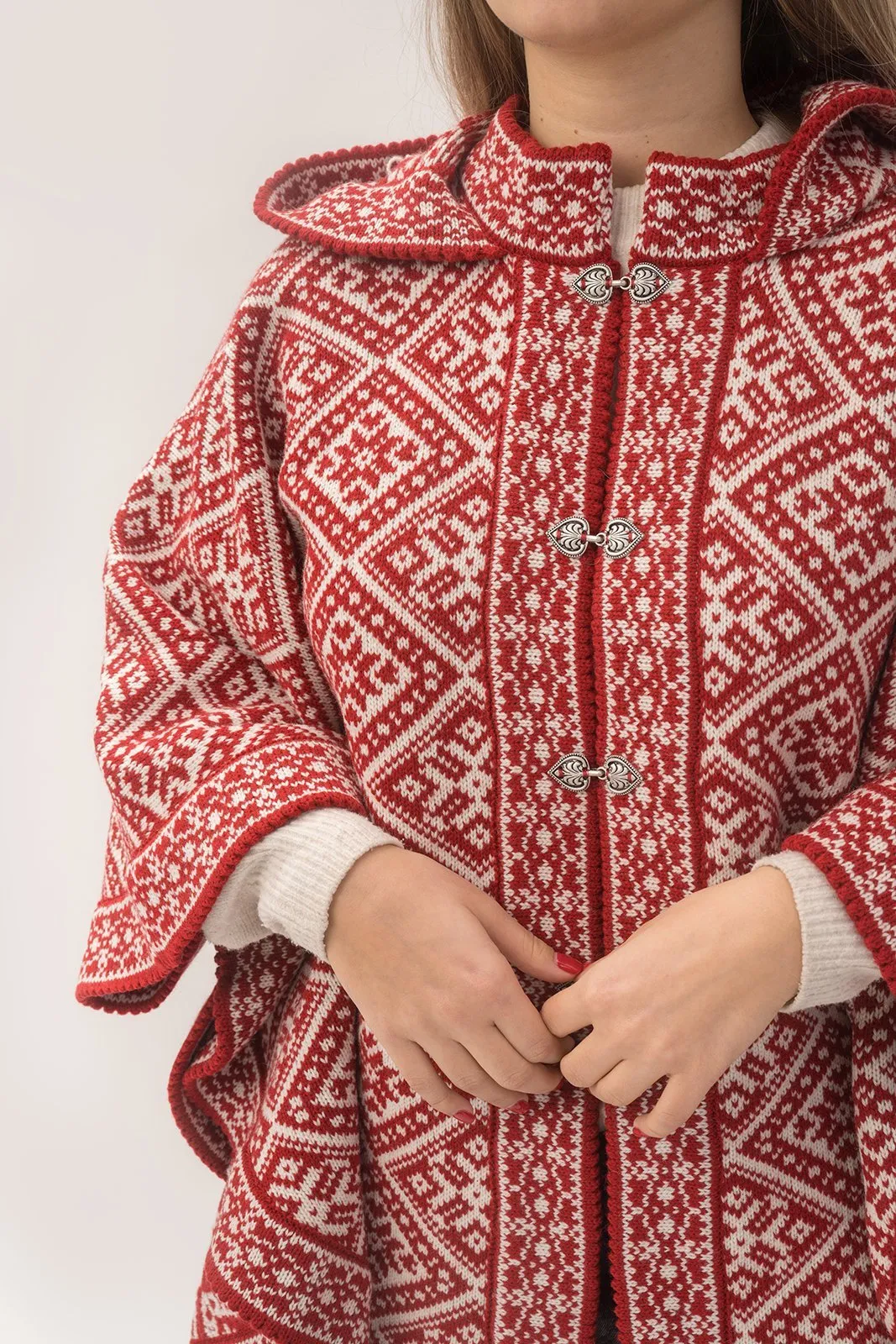 Muhu woolen poncho