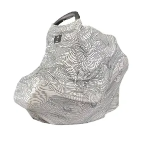 Neeva Multi-Use Capsule Cover - Black & White Waves