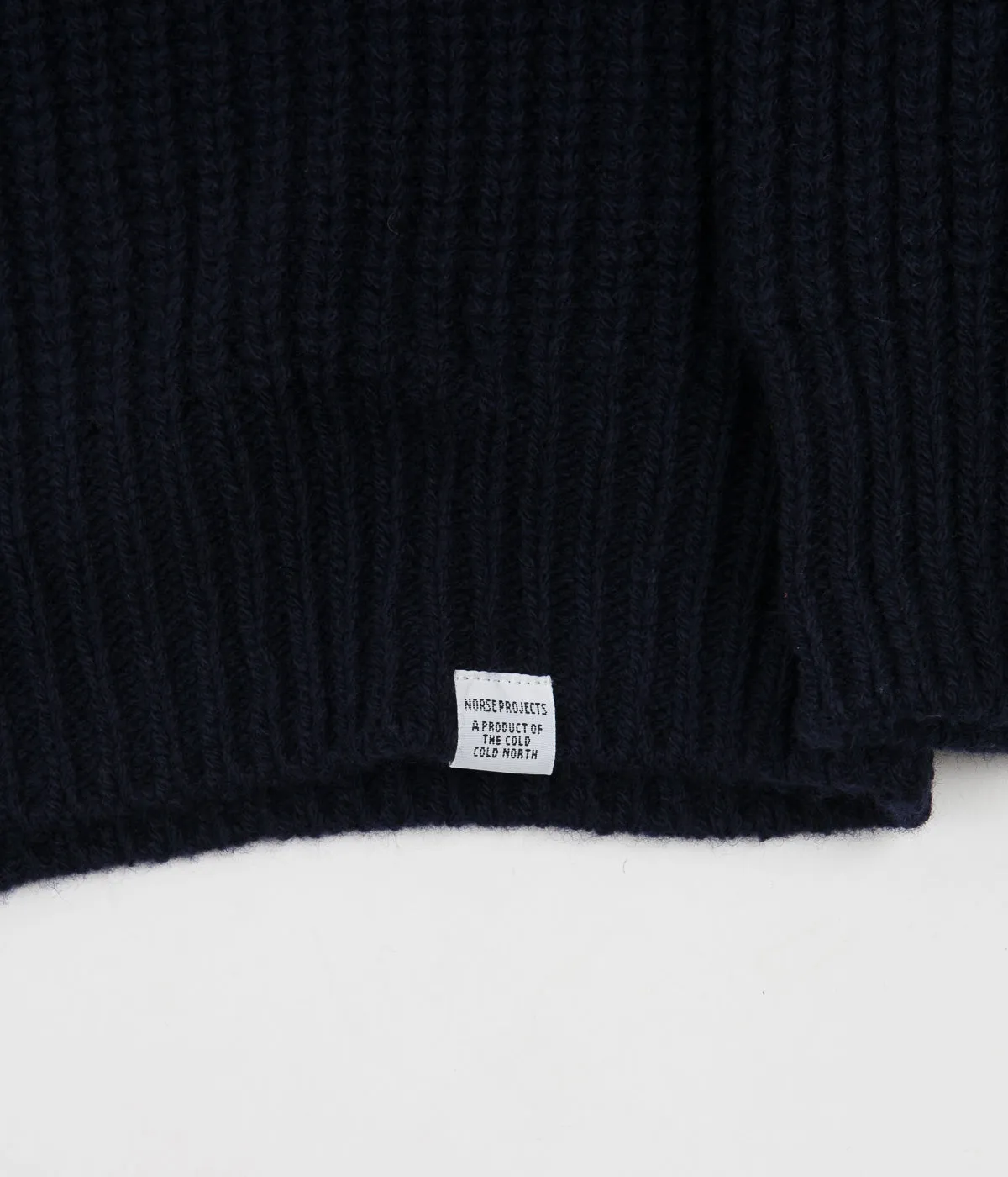 Norse Projects Arid Roll Neck Sweatshirt - Dark Navy