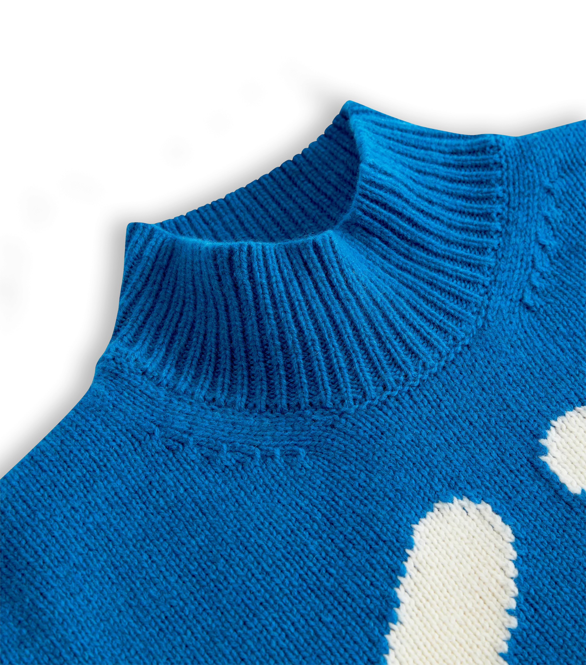 QUILO TURTLE NECK PULLOVER</p>Sky Blue