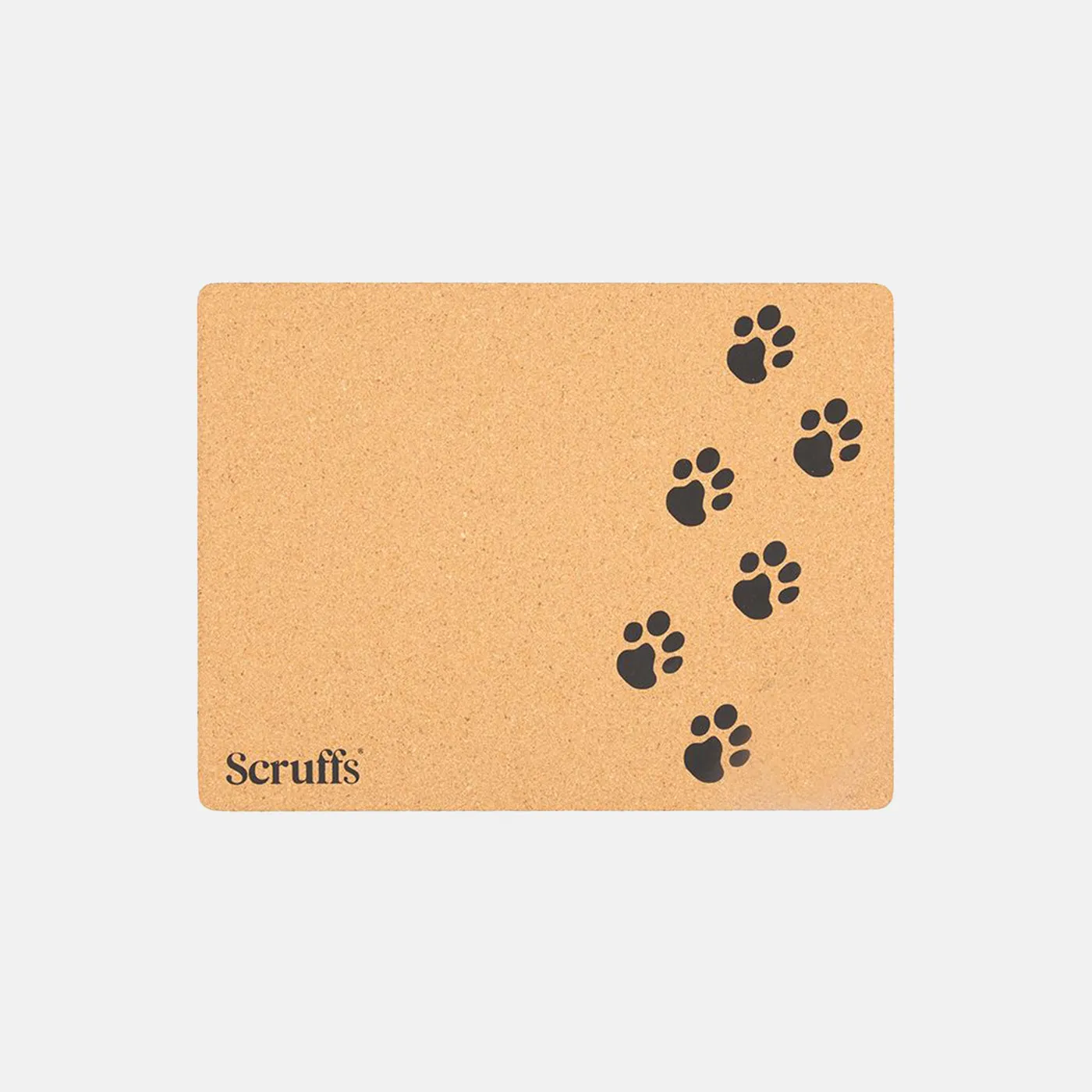 Scruffs Cork Paw Print Placemat