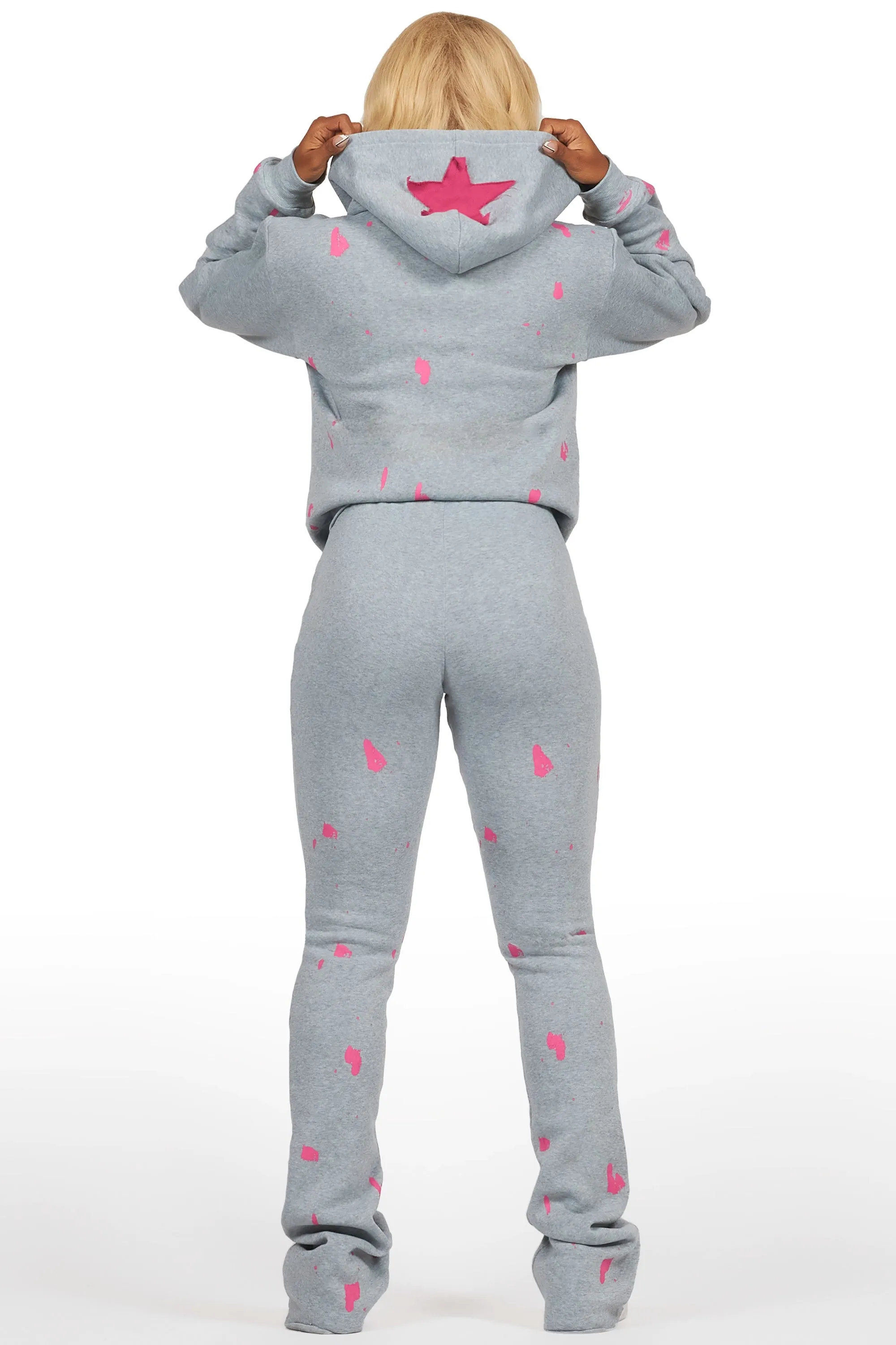 Shiniya Heather Grey Super Stacked Trackset