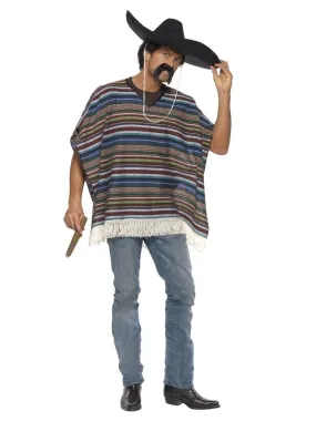 Smiffys Authentic Looking Poncho - 39392