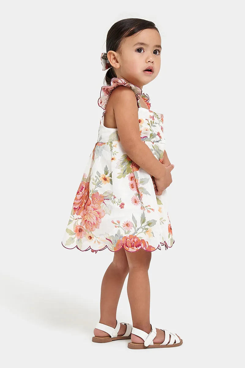 Sofia The Label Lily Dress Sunset Floral