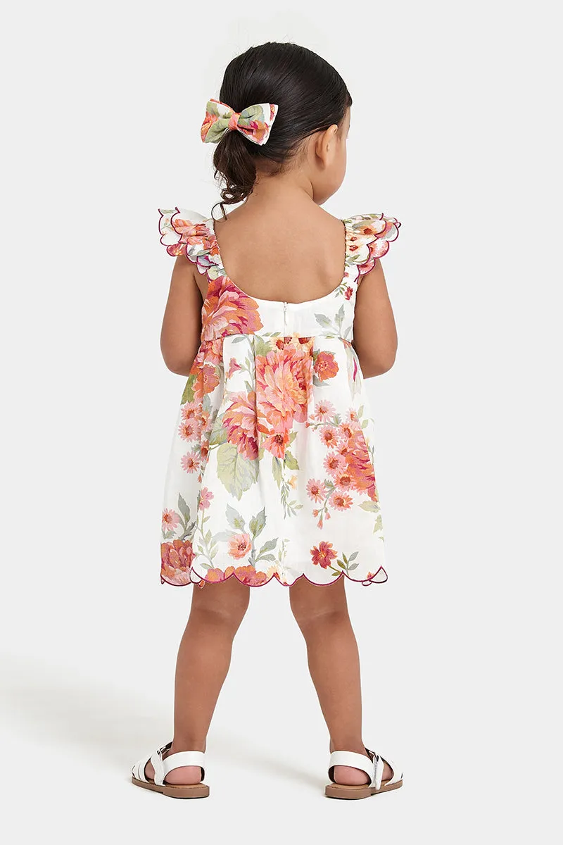 Sofia The Label Lily Dress Sunset Floral