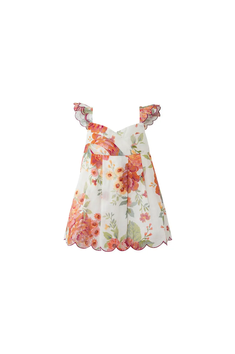 Sofia The Label Lily Dress Sunset Floral