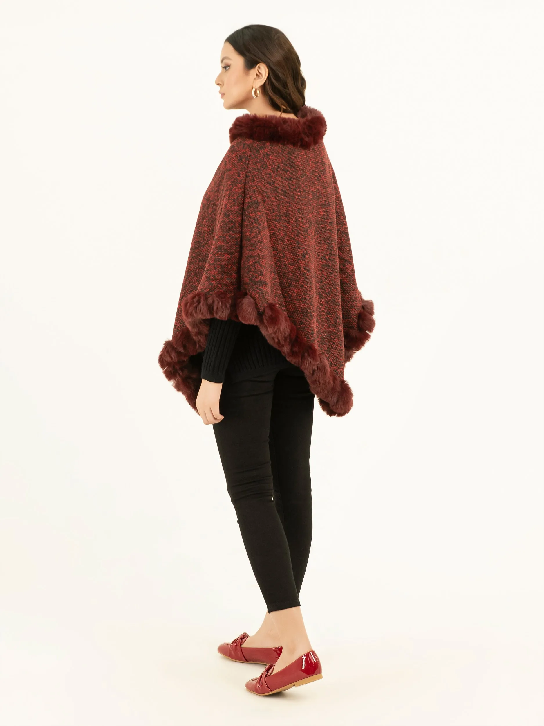 Two Tone Poncho