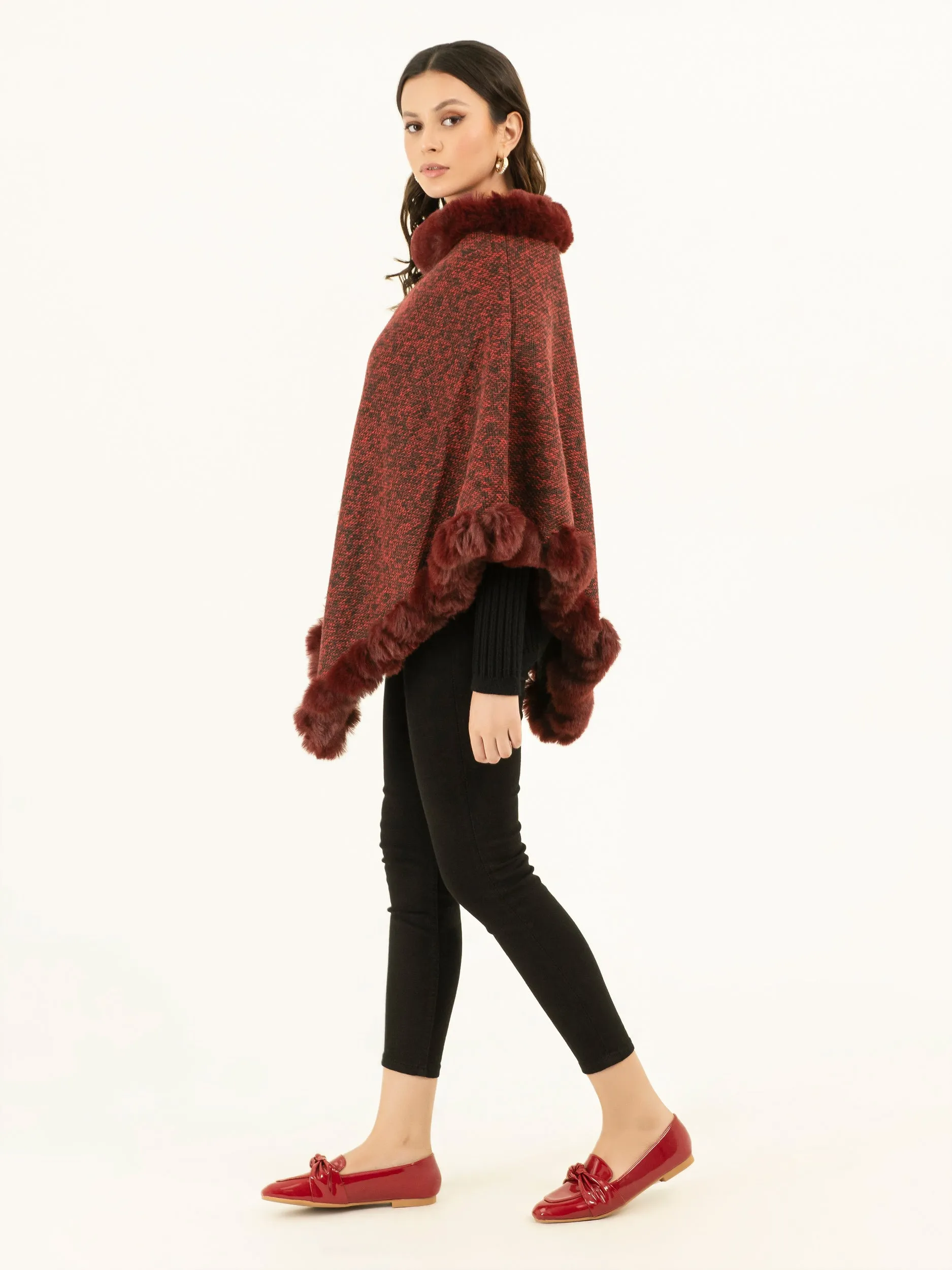 Two Tone Poncho