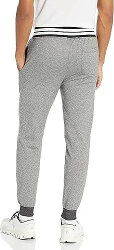 Ultra Game NBA Official Men’s Super Soft Game Day Jogger Sweatpants - Unisex, Portland Trail Blazers, Black Marl|Portland Trail Blazers