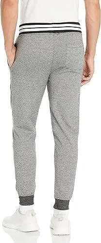 Ultra Game NBA Official Men’s Super Soft Game Day Jogger Sweatpants - Unisex, San Antonio Spurs, Black Marl|San Antonio Spurs