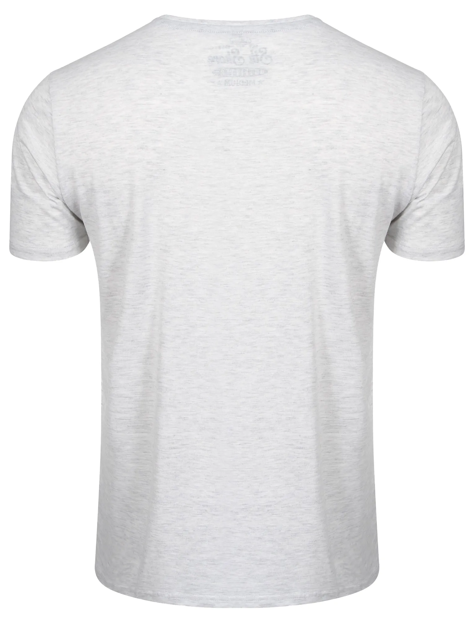 Westland Motorbike Print T-Shirt in Ice Grey Marl - South Shore
