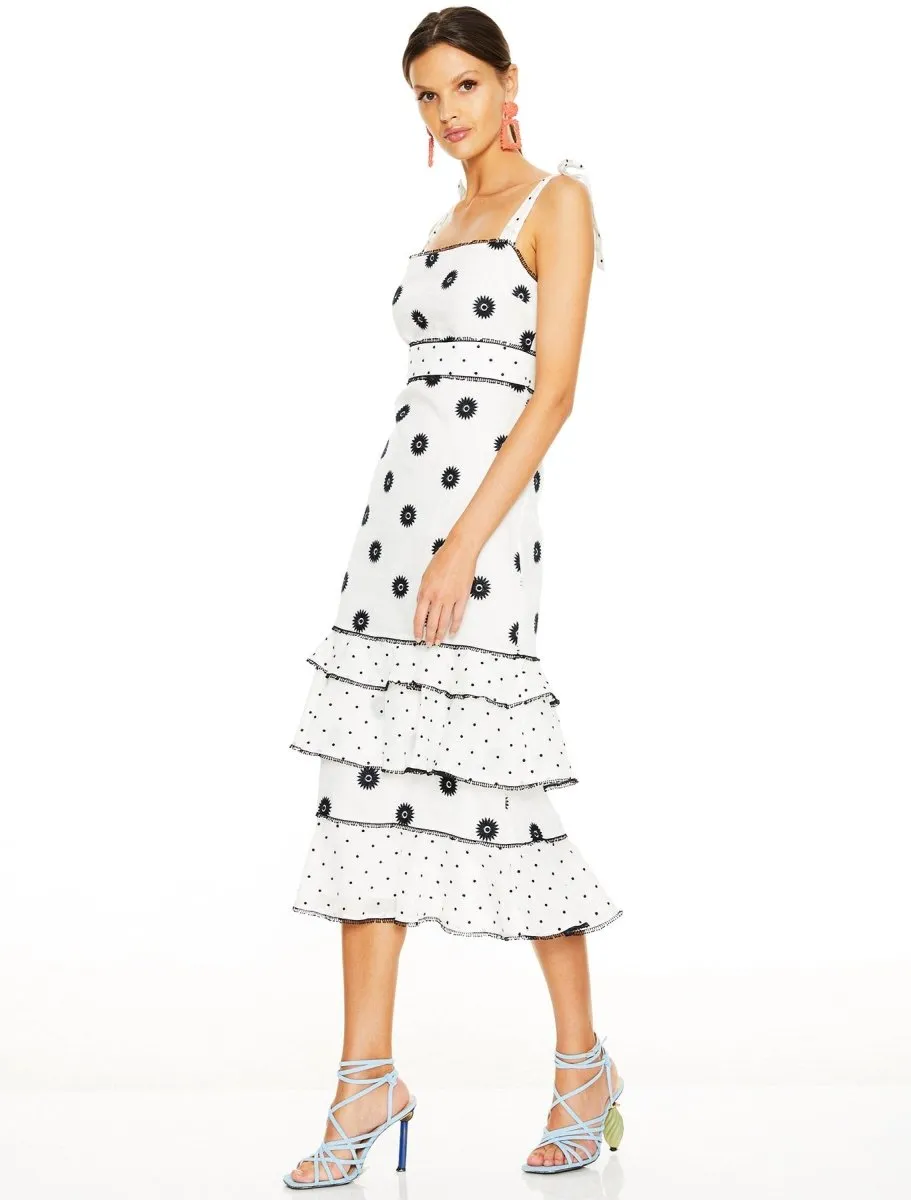 WHIMSICAL MIDI DRESS
